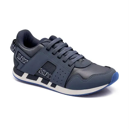Tenis Walk Kids - 178 - Chumbo/Ciano