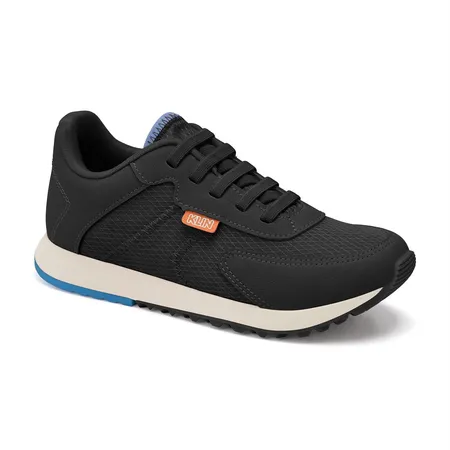 Tênis Infantil Klin Preto Aventura Kids