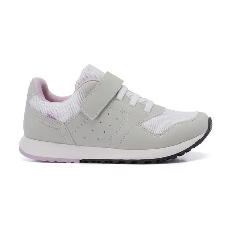 Tenis Walk Kids - 178 - Branco/Gelo/Lavanda Tenis Walk Kids - 178 - Branco/Gelo/Lavanda