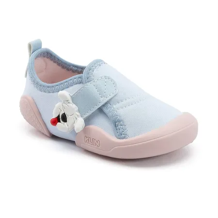 Tênis Infantil Slip-On Klin Com Aplique Divertido - Azul Bebê Tênis Infantil Slip-On Klin Com Aplique Divertido - Azul Bebê