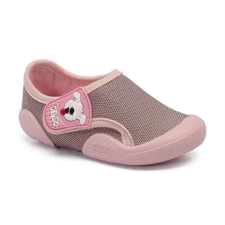 Tênis Infantil Fofinho Klin Com Aplique De Bichinho - Rosa