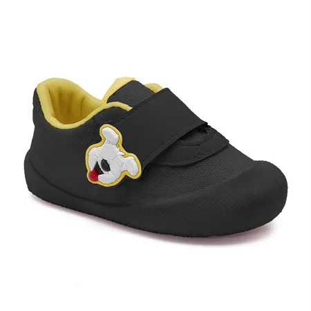 Tenis Confort Plus - 180 - Preto/Amarelo