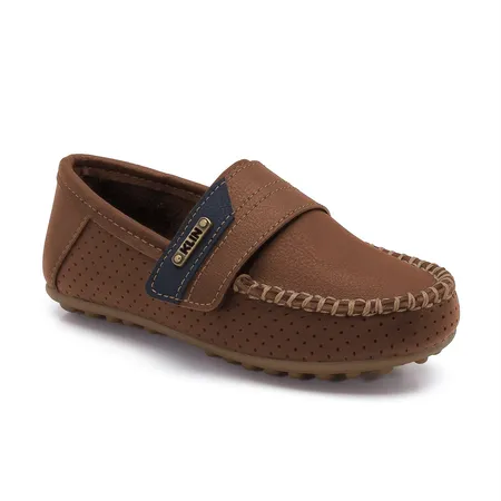 Mocassim Infantil Klin Conforto E Estilo Marrom