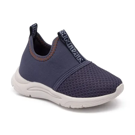 Tenis New Sport Mini - 199 - Chumbo/Laranja