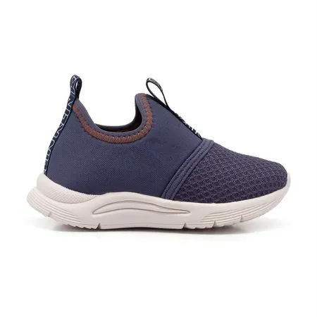 Tenis New Sport Mini - 199 - Chumbo/Laranja Tenis New Sport Mini - 199 - Chumbo/Laranja
