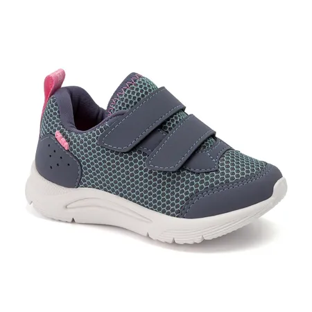Tênis Infantil Fofura Aventura Azul E Verde