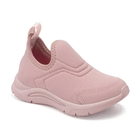 Tênis Slip On Infantil Rosa Conforto Fofinho