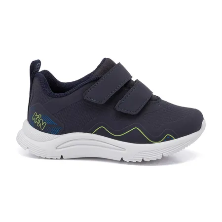 Tênis Infantil Fofinho Com Velcro Azul Marinho