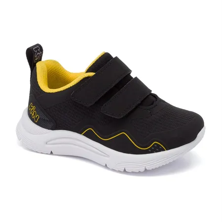 Tênis Infantil Kn Aventureiro Preto E Amarelo