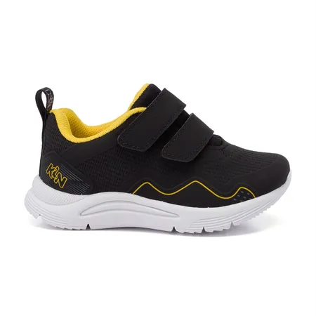 Tênis Infantil Kn Aventureiro Preto E Amarelo