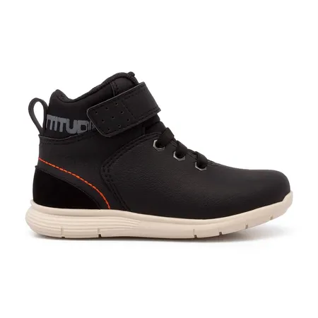 Tênis Infantil Cano Alto Tutuc - Preto Aventureiro Tênis Infantil Cano Alto Tutuc - Preto Aventureiro