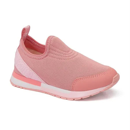 Tênis Slip On Infantil Fofinho Rosa
