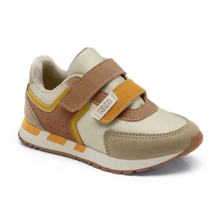 Tênis Infantil Klin Adventure Velcro - Cores Da Natureza