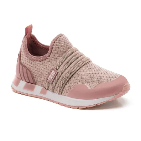 Tênis Slip On Klin Fofinho Para Crianças - Rosa Charme