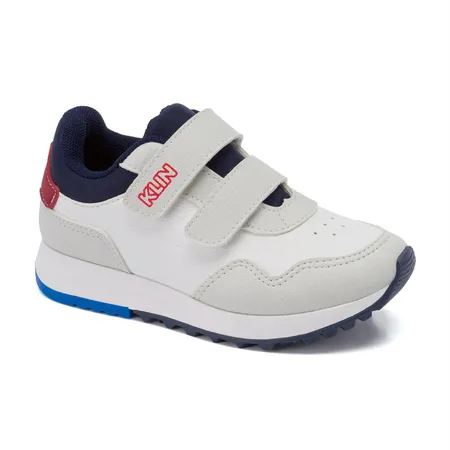 Tênis Infantil Klin De Velcro Fofinho Para Aventuras