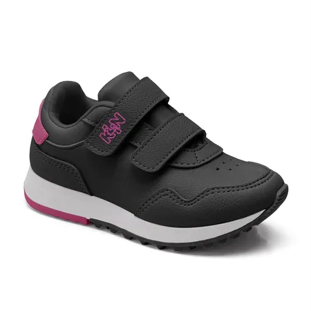 Tênis Infantil Fofinho Com Fecho Duplo Pink