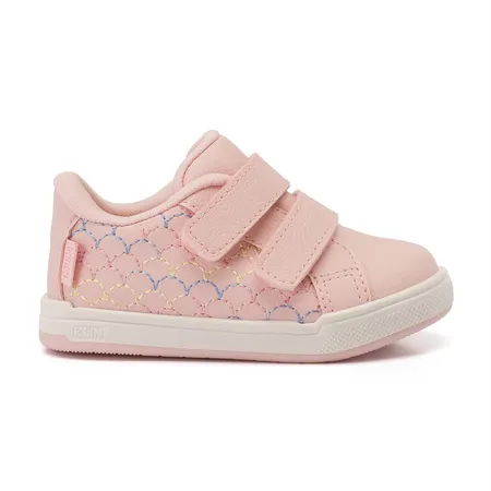 Tênis Infantil Klin Escamas De Sereia Rosa