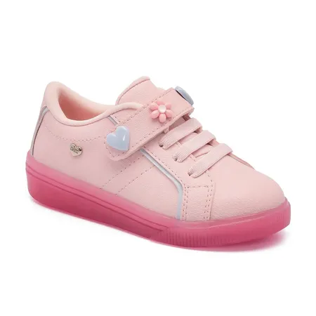 Tenis Moon Mini - 225 - Rosa Claro/Azul Candy