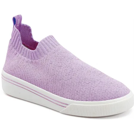 Tênis Slip On Infantil Pampili Fofinho Lilás