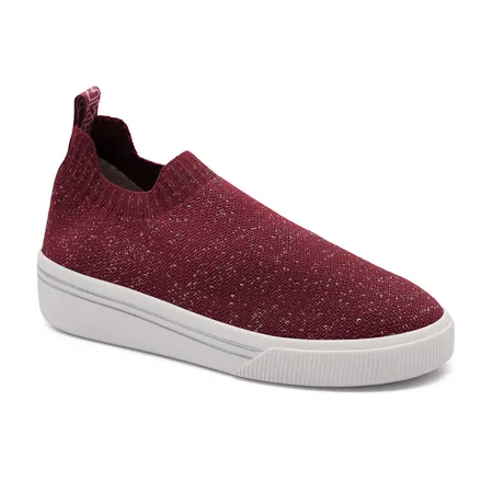 Tenis Moon Kids - 226 - Bordo/Prata