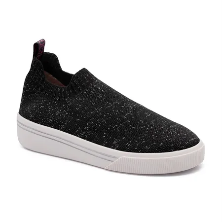 Tenis Moon Kids - 226 - Preto/Prata