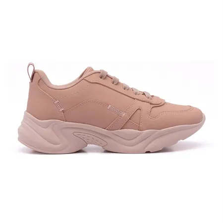 Tênis Infantil Fofinho Chunky Rosa-Antigo Tênis Infantil Fofinho Chunky Rosa-Antigo