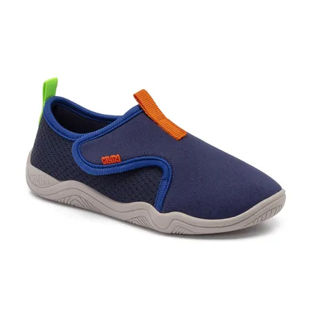 Tênis Aquático Infantil Klin Slip-On Azul Marinho