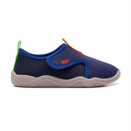 Tênis Aquático Infantil Klin Slip-On Azul Marinho