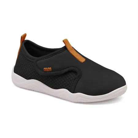 Tênis Slip-On Klin Divertido Preto Com Laranja Infantil