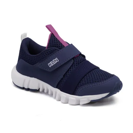 Tênis Infantil Klin Play Azul Marinho Com Velcro