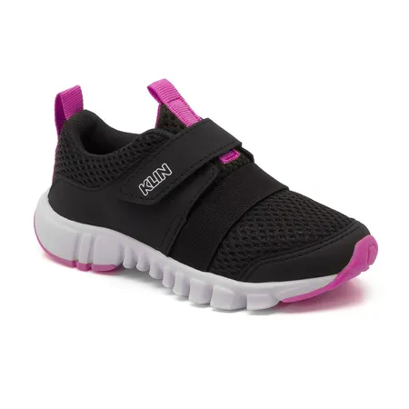Tênis Infantil Fofinho Klin Preto E Pink