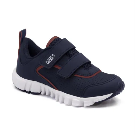 Tênis Infantil Klin Aventureiro Com Velcro Azul Marinho