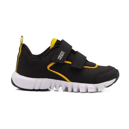 Tênis Infantil Klin Urbano Fofinho Preto E Amarelo Tênis Infantil Klin Urbano Fofinho Preto E Amarelo