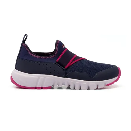 Tênis Infantil Slip-On Klin Marinho E Pink Aventureiro Tênis Infantil Slip-On Klin Marinho E Pink Aventureiro