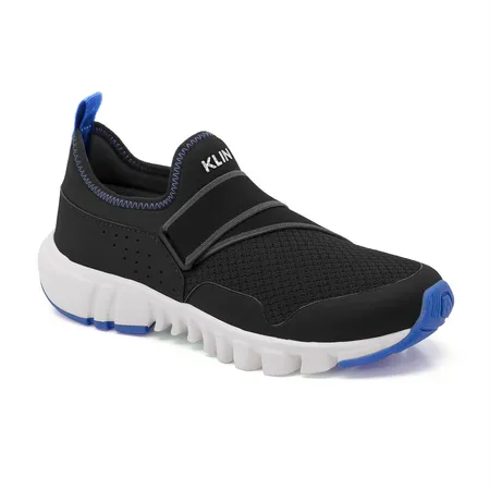 Tênis Slip On Infantil Fofura Urbana Klin Preto E Azul