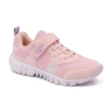Tênis Infantil Fofura Rosa K-N Com Velcro
