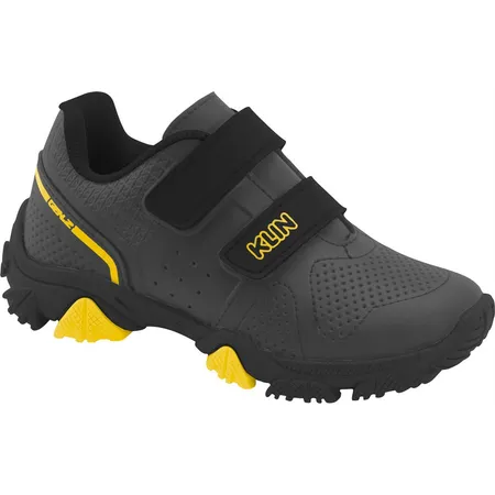 Tênis Infantil Klin Genzi Aventura Preto E Amarelo