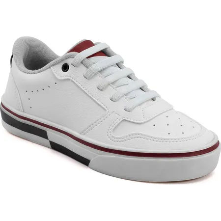 Tênis Infantil Fofinho Branco Com Detalhes Coloridos
