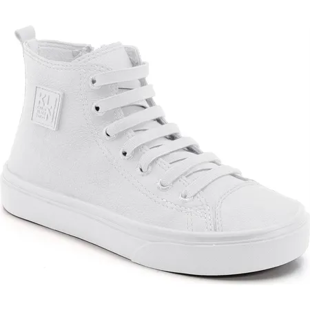 Tênis Infantil Cano Alto Branco Fofinho