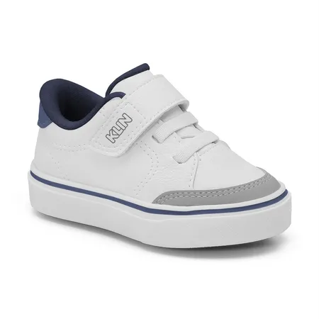 Tenis Freestyle Baby - 259 - Branco/Gelo/Azul Cobalto