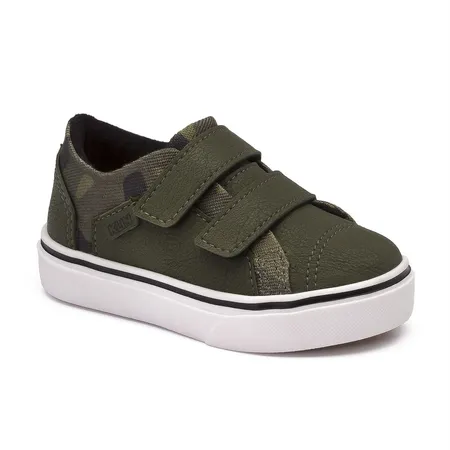 Tênis Infantil Klin Adventure Camuflado Verde