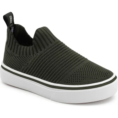 Tênis Infantil Klin Slip On Knit Conforto Verde