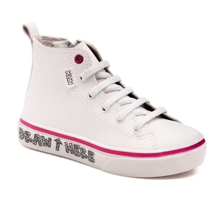 Tenis Freestyle Mini - 260 - Branco/Pink