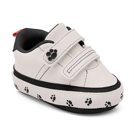 Tênis De Bebê Patinhas De Aventura Branco