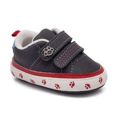 Tênis Infantil Fofinho Com Patinhas E Fecho De Velcro