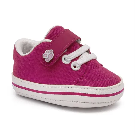 Tênis De Bebê Rosa Fofinho Com Patinha