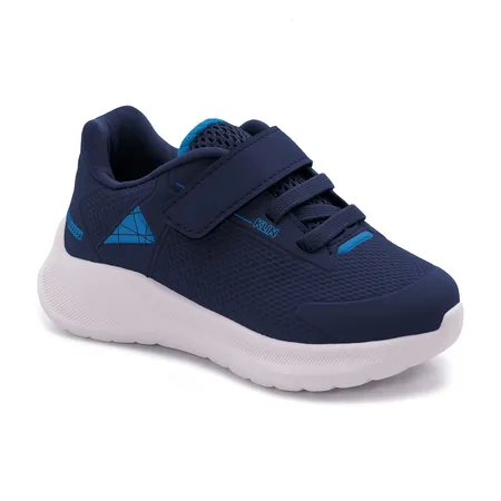 Tênis Infantil Klin Aventureiro Azul Marinho Com Velcro