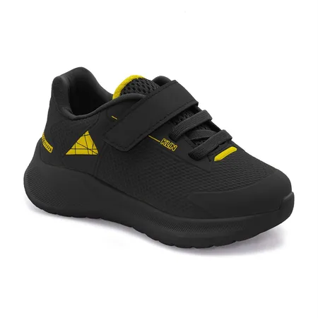 Tênis Infantil Klin Play Aventura Preto E Amarelo