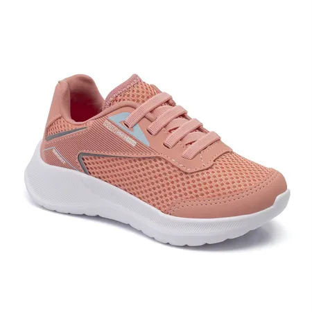 Tênis Infantil Feminino Klin Rosê Conforto E Estilo