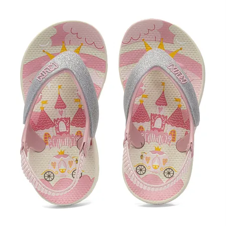 Chinelo Infantil Klin Acqua Print Com Óculos